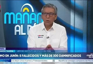 Hernando Tavera alerta sobre la vulnerabilidad sísmica del país tras el sismo en Junín