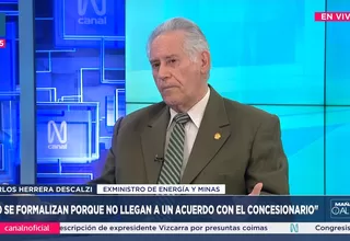 Herrera Descalzi: diálogo minero exige reglas claras del Estado
