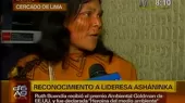 Lideresa asháninka: hidroeléctrica Paquitzapango inundaría 95 mil hectáreas de bosques - Noticias de ashaninkas