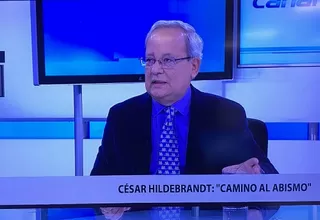 Hildebrandt: "Fuerza Popular está jugando al fracaso del Gobierno"