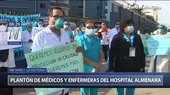 Hospital Almenara: Personal médico pide la renuncia del ministro Zamora y Fiorella Molinelli - Noticias de fiorella-molinelli