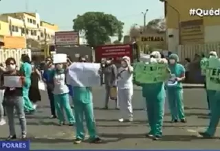 Hospital Cayetano Heredia: Trabajadores piden ser contratados bajo régimen CAS