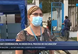 Hospital Rebagliati: Denuncian que personal de emergencia y UCI no fue considerado en la vacunación