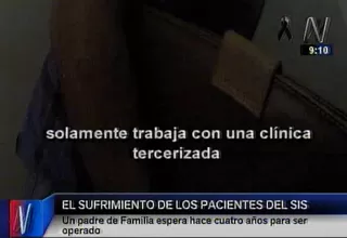 Hospitales en crisis: afiliados al SIS esperan varios años para ser operados