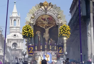 Hoy es la última salida del año del Señor de Los Milagros