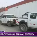Huachipa: Gran congestión vehicular ante cierre del puente provisional Huaycoloro