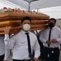 Huacho: sepultan restos de hombre que habría sido asesinado por su esposa