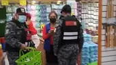 Huancayo: detienen a tenderas en centro comercial - Noticias de plataforma-comercial