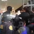 Huancayo: enfrentamiento en protesta de padres de familia