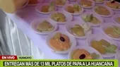 Huancayo: Entregan más de 13 mil platos de papa a la huancaína  - Noticias de papa