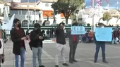 Huancayo: estudiantes rechazan ley que modifica consejo directivo de SUNEDU - Noticias de sunedu