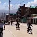 Huancayo: Familias visitaron en bicicleta museos históricos