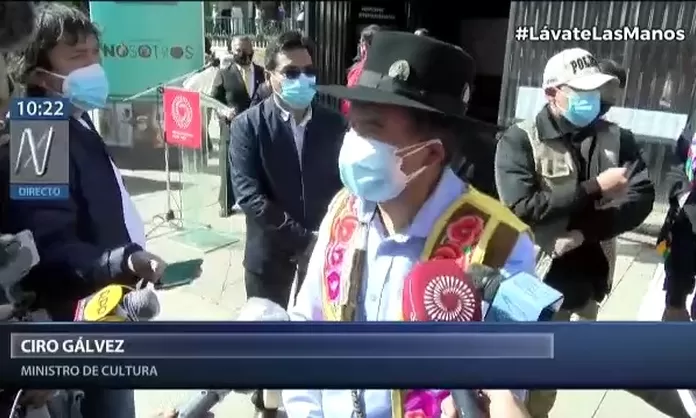 Huancayo Ministro de Cultura respondi por denuncias en su contra en evento oficial