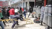 Huancayo: Un sector de manifestantes acordó levantar paro y dio tregua de 5 días al Gobierno - Noticias de tregua