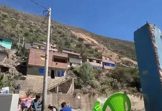 Huánuco: Deslizamiento de rocas sepulta al menos 20 viviendas