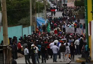 Huánuco: pobladores de Llata realizan paro de 48 horas contra minera Antamina