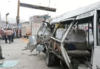 Huaral: 11 muertos y más de 30 heridos dejó accidente vehicular