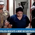 Huaral: Polic&iacute;a detiene a mujer que secuestr&oacute; a beb&eacute; y ped&iacute;a rescate