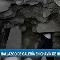 Huaraz: Hallan nueva galería en Chavín de Huántar 