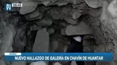 Huaraz: Hallan nueva galería en Chavín de Huántar  - Noticias de cazadores