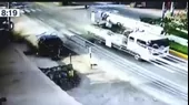 Huarochirí: Camión sin frenos deja 2 heridos - Noticias de accidente-vehicular