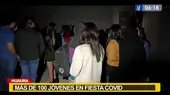 Huaura: Más de 100 jóvenes asisten a dos fiestas COVID - Noticias de fiesta