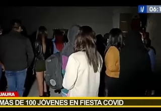 Huaura: Más de 100 jóvenes asisten a dos fiestas COVID