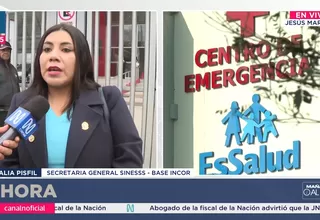 Vitalia Pisfil denuncia que propuestas de EsSalud discriminan derechos laborales