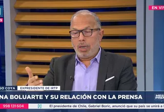 Hugo Coya acerca de la relación de Dina Boluarte y la prensa: “Se ha cerrado la relación entre el Gobierno y los periodistas”