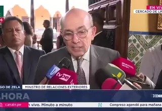 Hugo de Zela descarta crisis migratoria tras elección en Chile