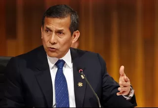 Humala: Bancada de 'señora K' utiliza fondos públicos para desprestigiar a adversarios