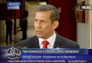 Humala defendió nuevo régimen laboral para jóvenes entre 18 a 24 años