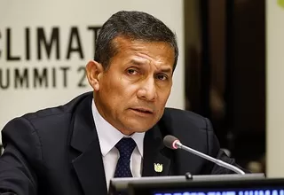 Humala: "A este gobierno lo caracteriza su inversión en política social"