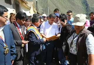 Humala exige a candidatos a comprometerse a gastar 6% del PBI en Educación