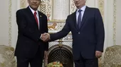 Humala es recibido por Putin en la residencia campestre del Kremlin  - Noticias de kremlin
