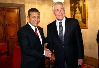 Humala se reunió con secretario estadounidense de Defensa