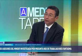 Humberto Abanto rechaza acusación contra Maritza Manturano