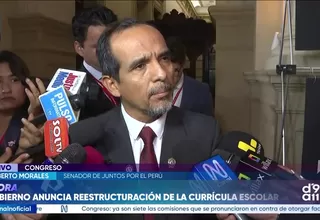 Humberto Morales cuestiona permanencia de Julio Velarde en el BCR y rechaza facultades al Ejecutivo