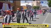 Ica: Mineros artesanales bloquean la Panamericana Sur  - Noticias de mineria-artesanal