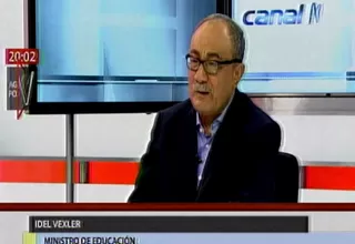 Idel Vexler: "Se realizarán ajustes en las evaluaciones a los maestros"