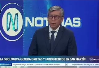 Hernando Tavera, jefe del IGP, descarta falla geológica en San Martín