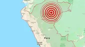 IGP: sismo de magnitud 4 se reportó en la región Amazonas - Noticias de amazonas