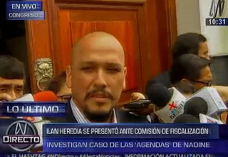 Ilan Heredia: Estoy harto de ver al congresista Becerril