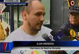 Ilan Heredia sobre Nadine: "La encuentro fuerte, la encuentro bien de salud"