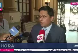 Ilich López: Acción Popular votó unida por Alva