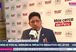 Ilich López critica al Consejo Fiscal y exige reforma para ampliar base tributaria