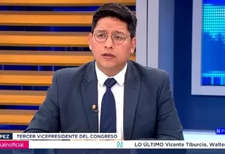 Ilich López: Ministro del Interior es una buena elección