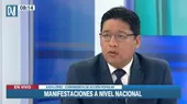 Ilich López: El ministro del Interior debe presentarse ante el Congreso por las manifestaciones - Noticias de ilich-lopez