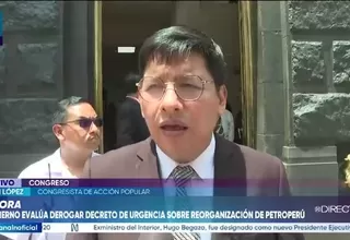 Ilich López pide reestructurar Petroperú y descarta privatización