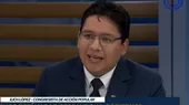 Ilich López: Votaría a favor de la vacancia - Noticias de Hora Y Treinta
